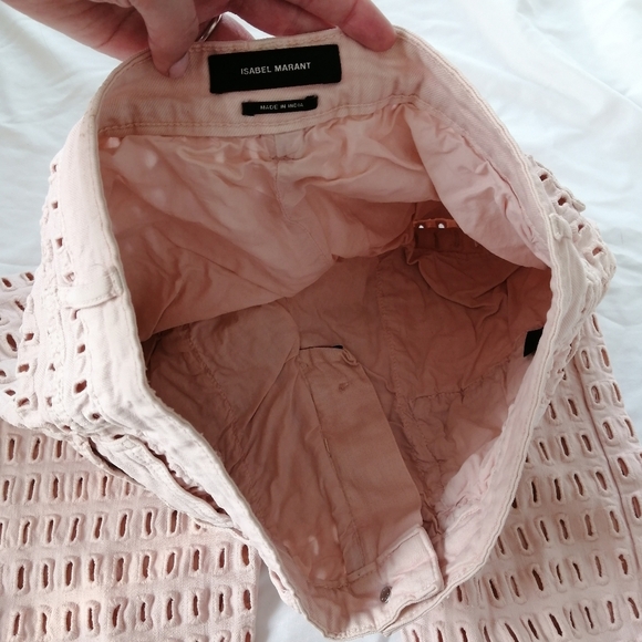 Isabel Marant Spring '14 Runway Pierce Pantalon Cutout Pink Jeans 38 (6 US) - Picture 8 of 16